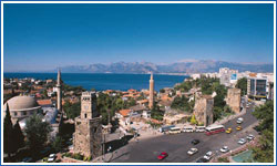Statiunea Antalya, litoral Turcia