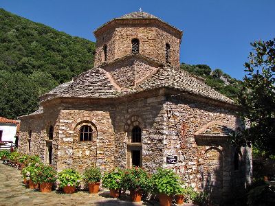 Manastirea Evanghelistria (Manastirea Bunei Vestiri) din Skiathos