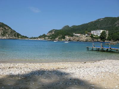 Plaja Agia Triada, Paleokastritsa