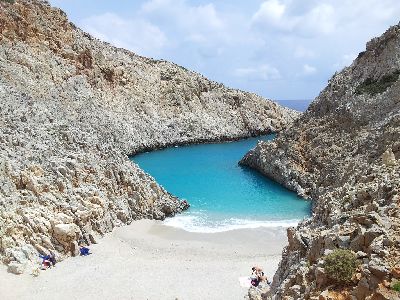 Plaja Seitan Limania, Insula Creta