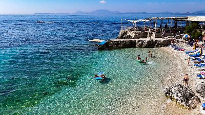 Statiunea Nissaki, insula Corfu